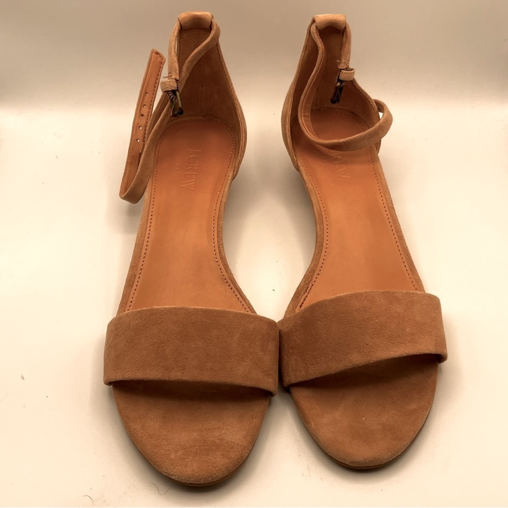 BNIB J CREW SUEDE WEDGE SANDAL